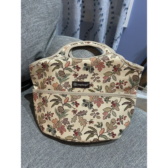 Longaberger Booking Tote Autumn Path NEW - Picture 1 of 3